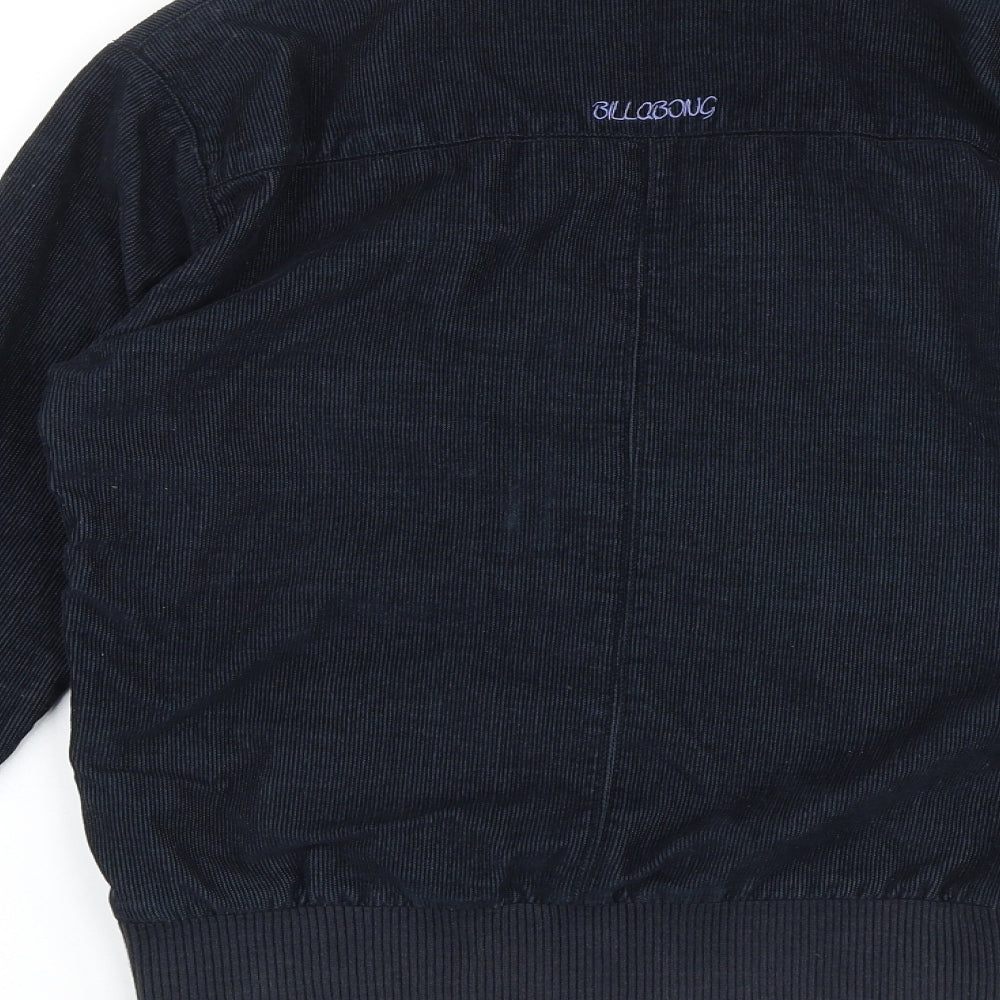 Billabong Mens Blue Jacket Size M Zip