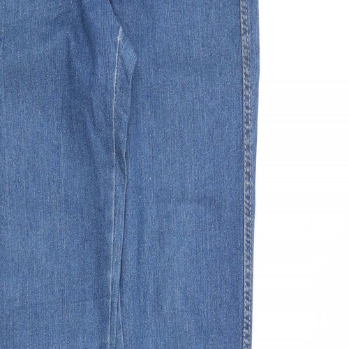 H&M Womens Blue Cotton Skinny Jeans Size 26 in Slim Zip