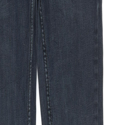 Stradivarius Womens Black Cotton Skinny Jeans Size 30 in Slim Zip