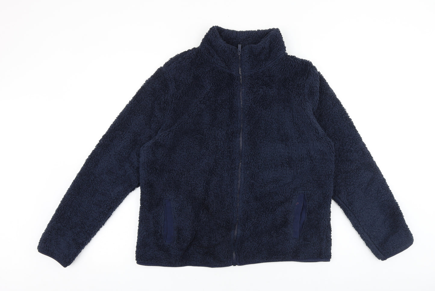 TU Womens Blue Jacket Size 14 Zip