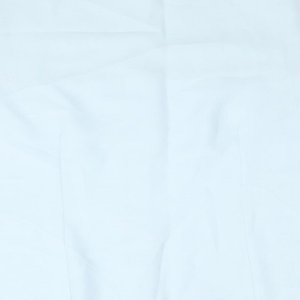 Berkertex Womens Blue Polyester Basic Button-Up Size 18 Collared