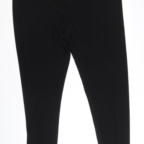 Mr Max Womens Black Polyester Jogger Leggings Size 2XS