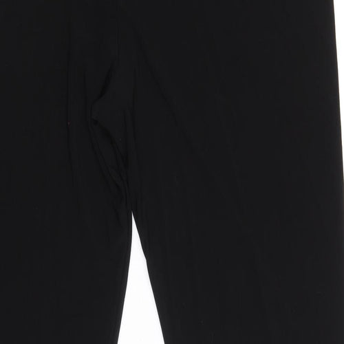 Mr Max Womens Black Polyester Jogger Leggings Size 2XS