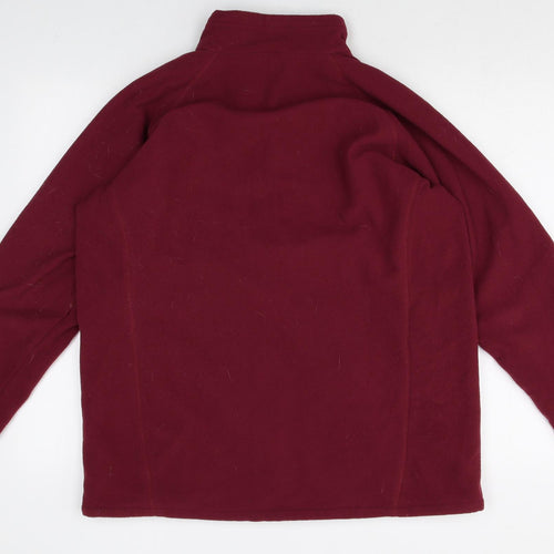 Rohan Womens Purple Polyester Pullover Sweatshirt Size L Zip