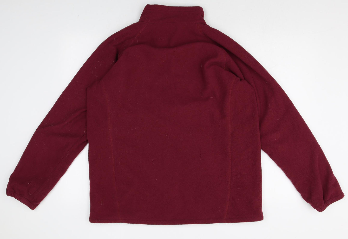 Rohan Womens Purple Polyester Pullover Sweatshirt Size L Zip