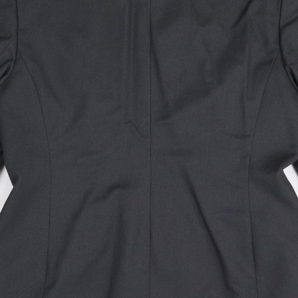 Alexon Womens Grey Wool Jacket Blazer Size 14