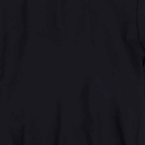 Wardrobe Womens Black Polyester Jacket Blazer Size 12
