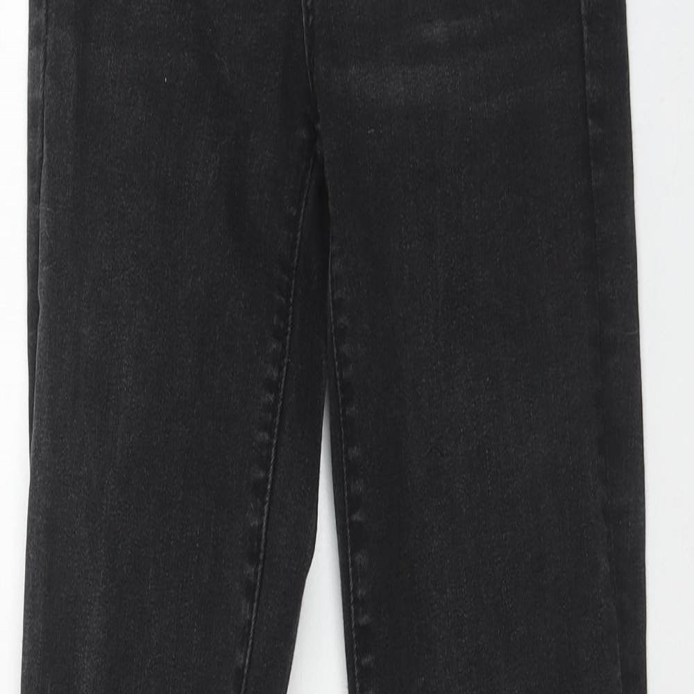 Gap Womens Blue Cotton Straight Jeans Size 25 in Regular Zip