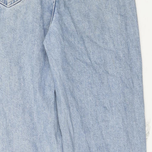 BDG Womens Blue Cotton Straight Jeans Size 28 in Regular Zip