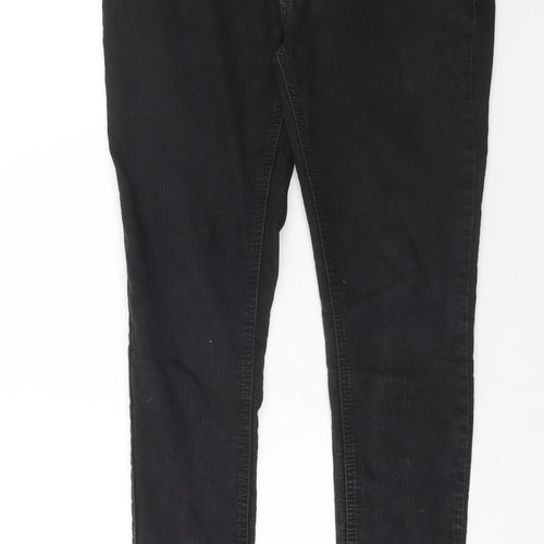 Brooklyn Supply Co Womens Black Cotton Skinny Jeans Size 16 Regular Zip