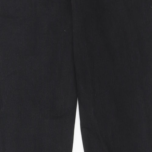 Brooklyn Supply Co Womens Black Cotton Skinny Jeans Size 16 Regular Zip