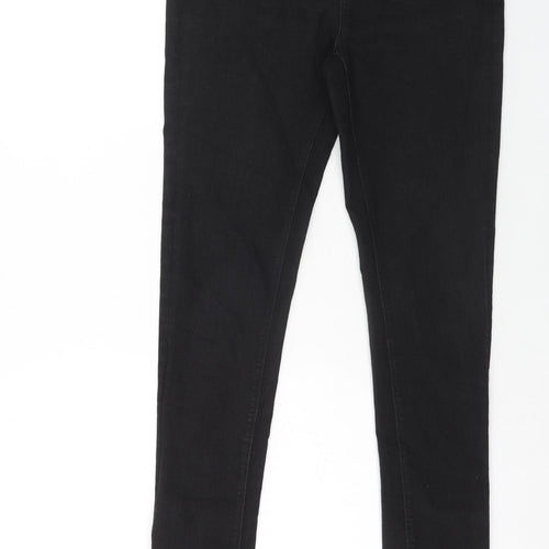 Waven Womens Blue Cotton Skinny Jeans Size 10 Regular Zip