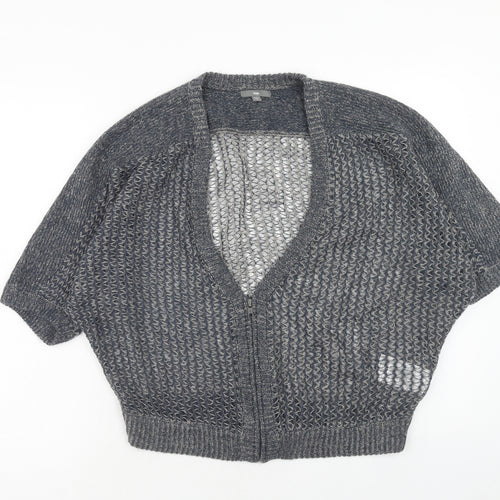 Gap Womens Blue V-Neck Acrylic Cardigan Jumper Size S