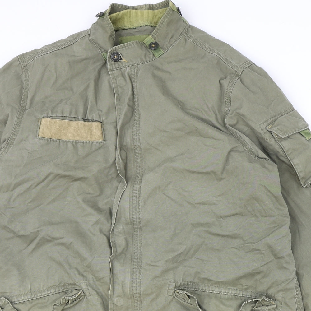 Gap Mens Green Jacket Size L Zip