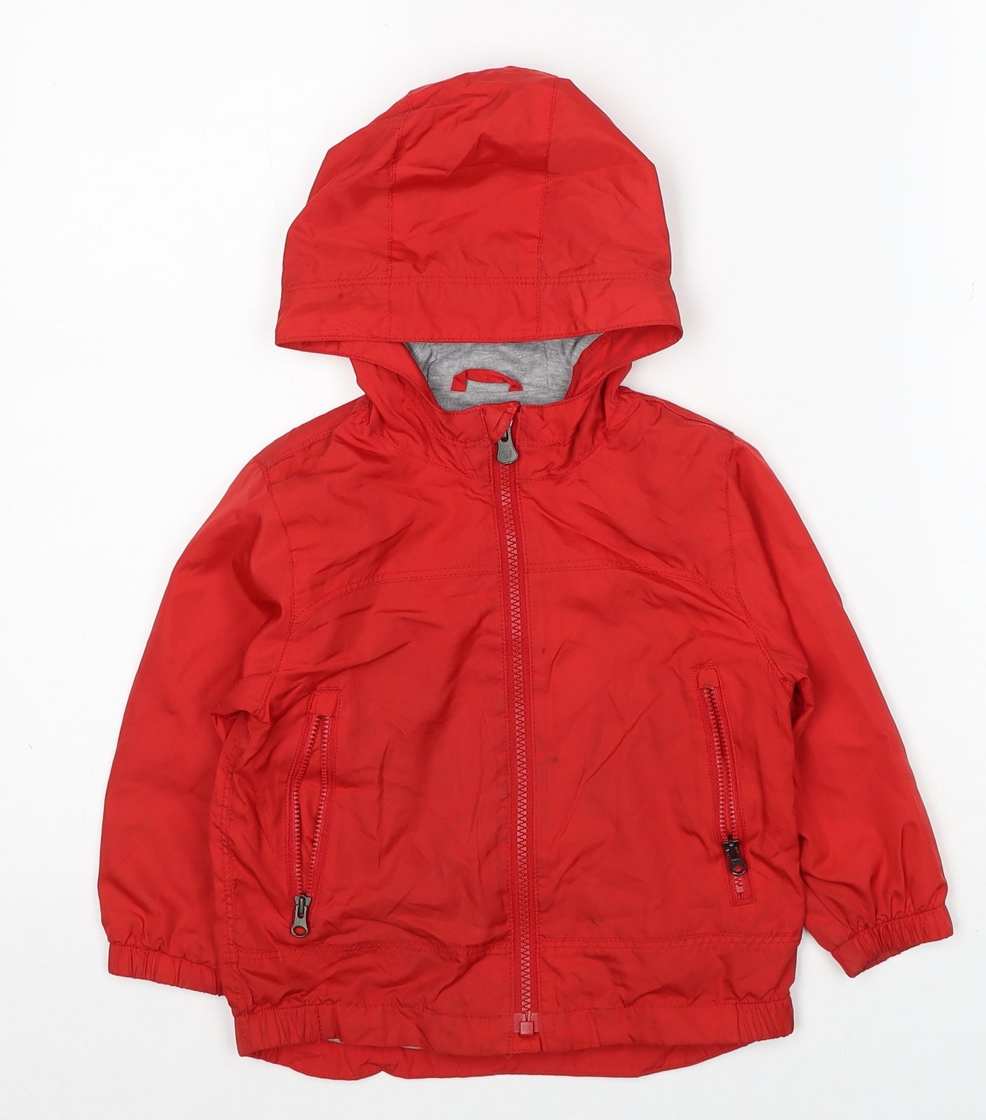 Gap Boys Red Basic Jacket Jacket Size 2 Years Zip