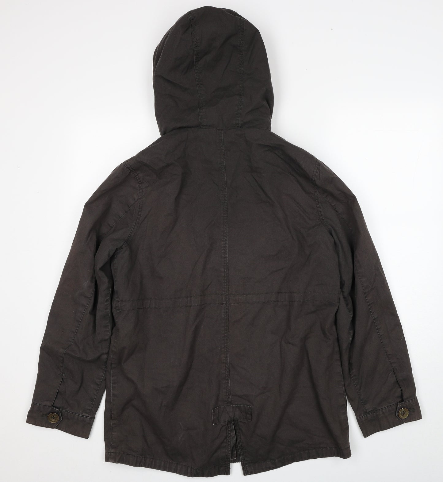 MANTARAY PRODUCTS Womens Brown Jacket Size 14 Zip