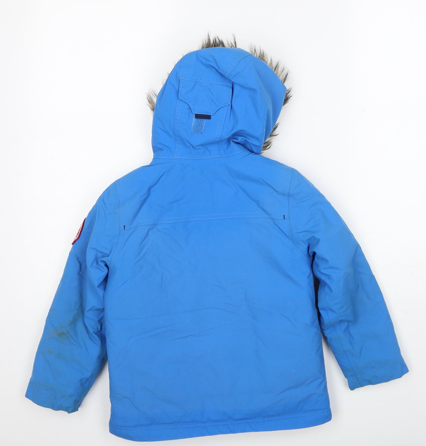 Quechua Boys Blue Jacket Size 5-6 Years Zip