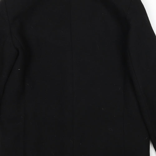 Mango Womens Black Jacket Blazer Size XS Button