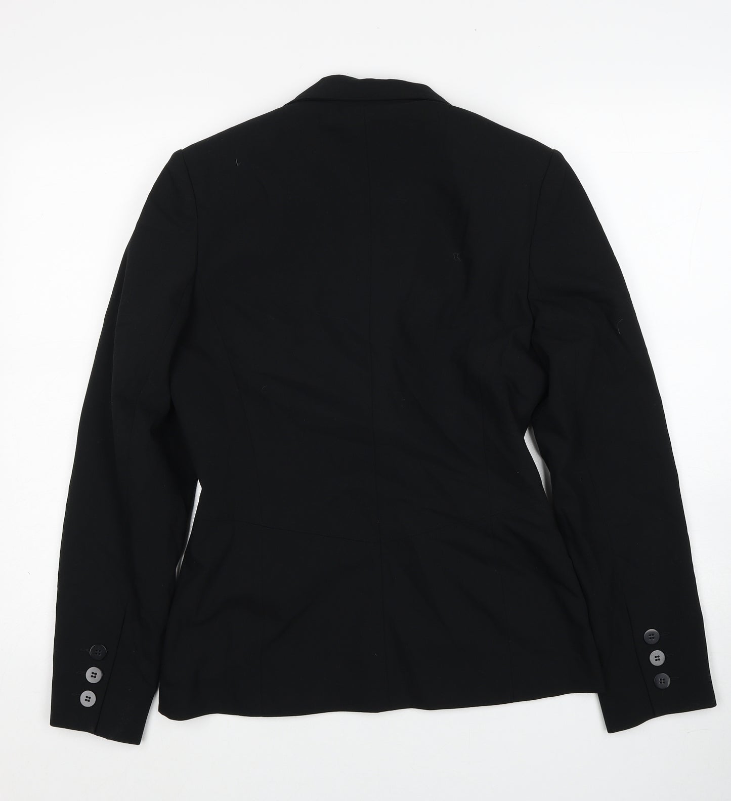 NEXT Womens Black Jacket Blazer Size 10 Button