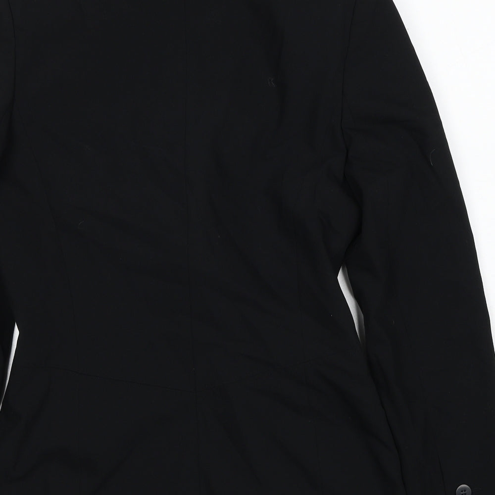 NEXT Womens Black Jacket Blazer Size 10 Button