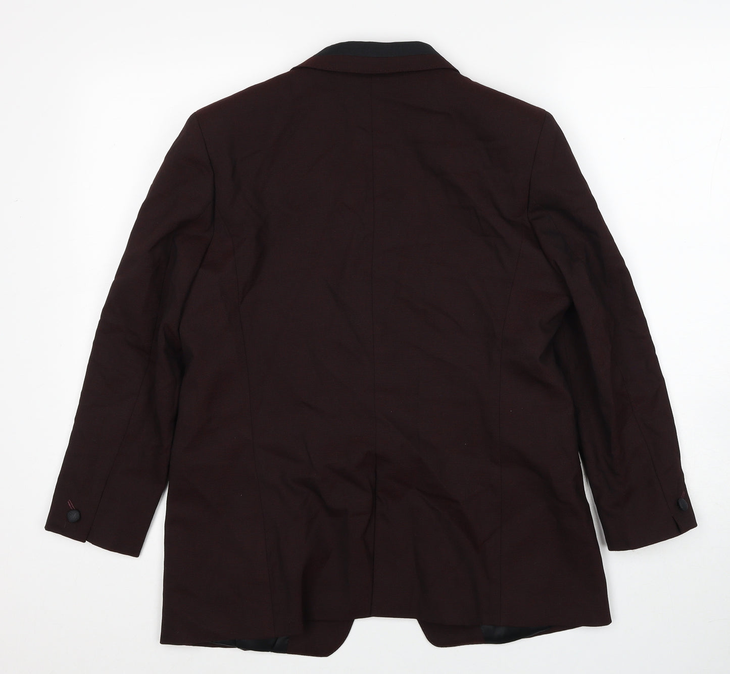 NEXT Womens Red Jacket Blazer Size 14 Button