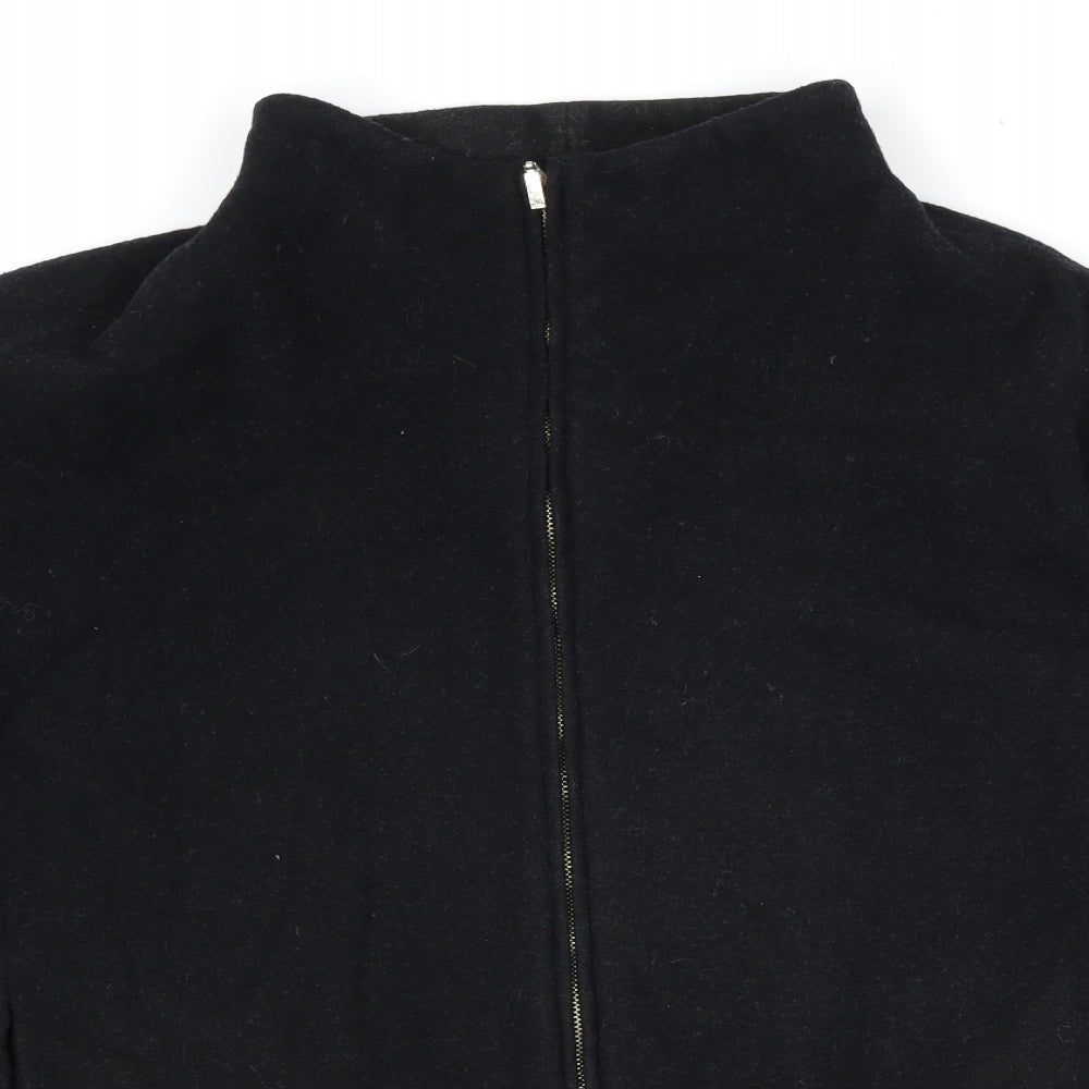 Adolfo Domingez Mens Black Jacket Size XL Zip