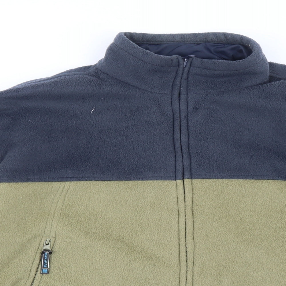 Haywire Mens Multicoloured Jacket Size L Zip