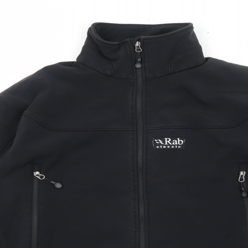 RAB Mens Black Jacket Size L Zip
