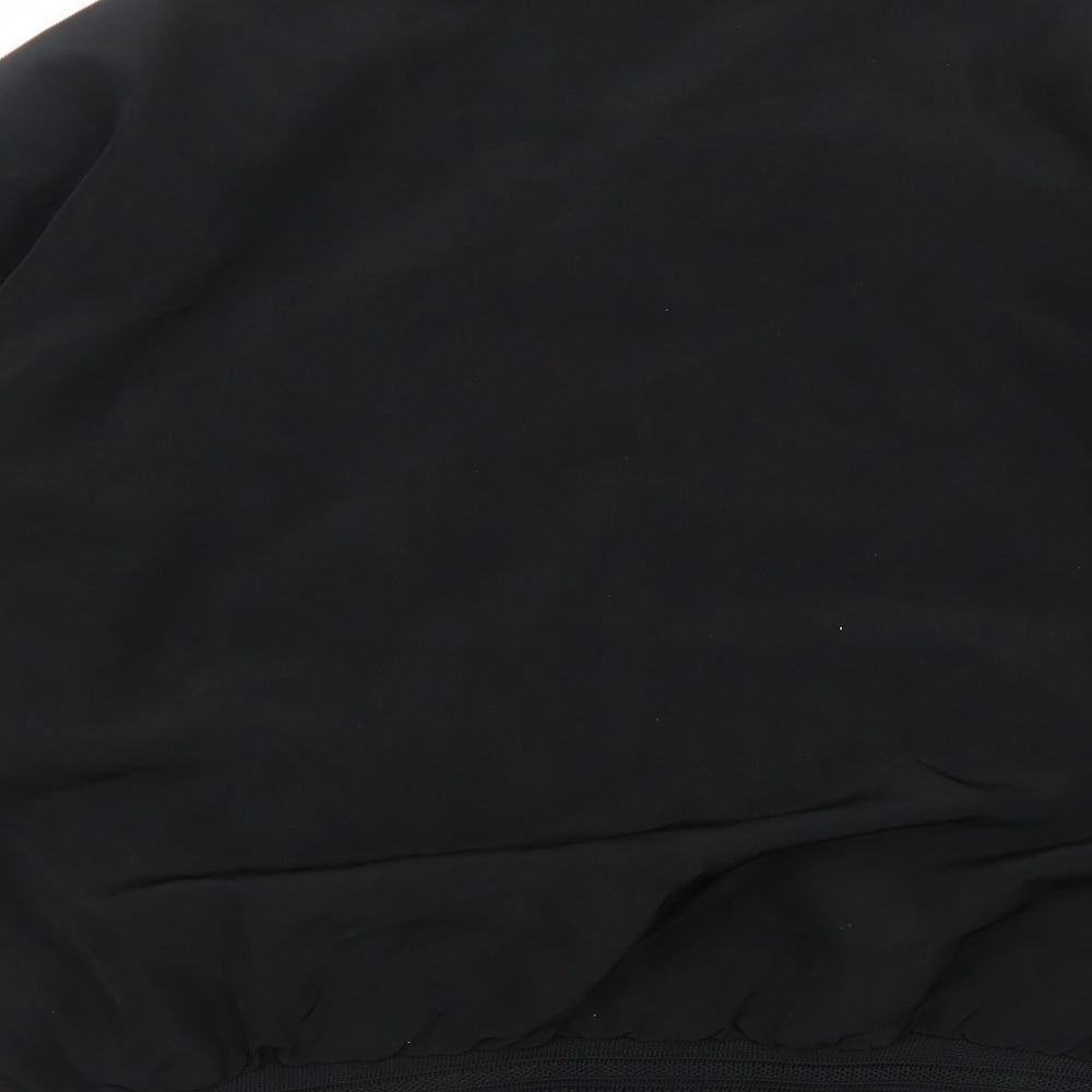Caballero.Dorado Mens Black Bomber Jacket Jacket Size M Zip
