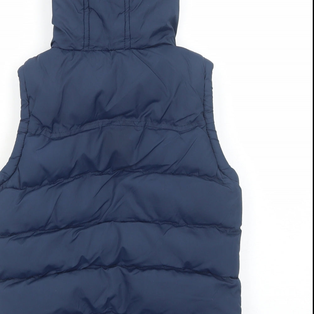 Tokoyo Laundry Boys Blue Gilet Jacket Size 5-6 Years Zip