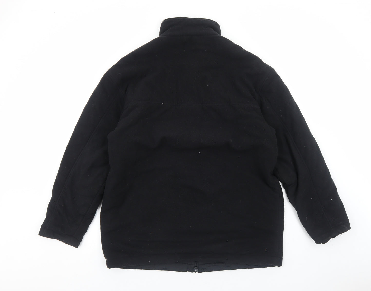 Marks and Spencer Mens Black Jacket Size M Zip