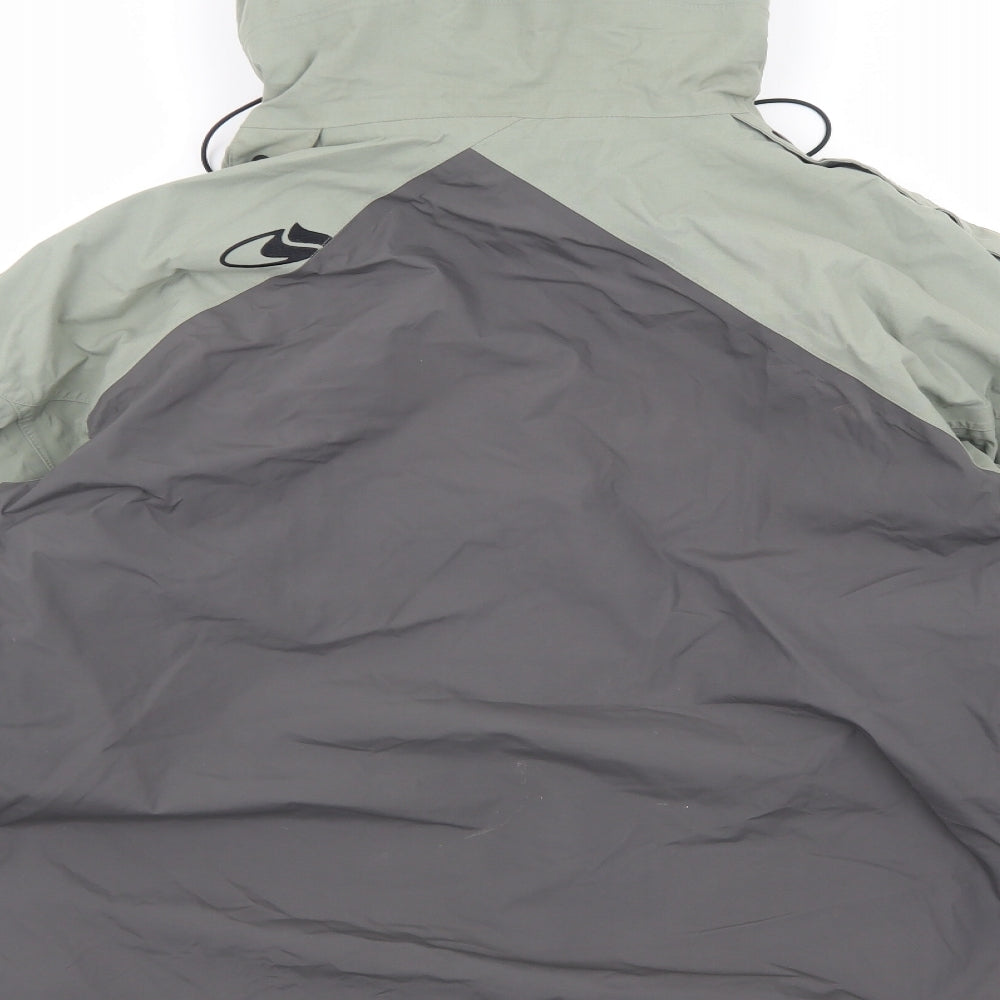 Bonfire Mens Green Anorak Coat Size L Zip