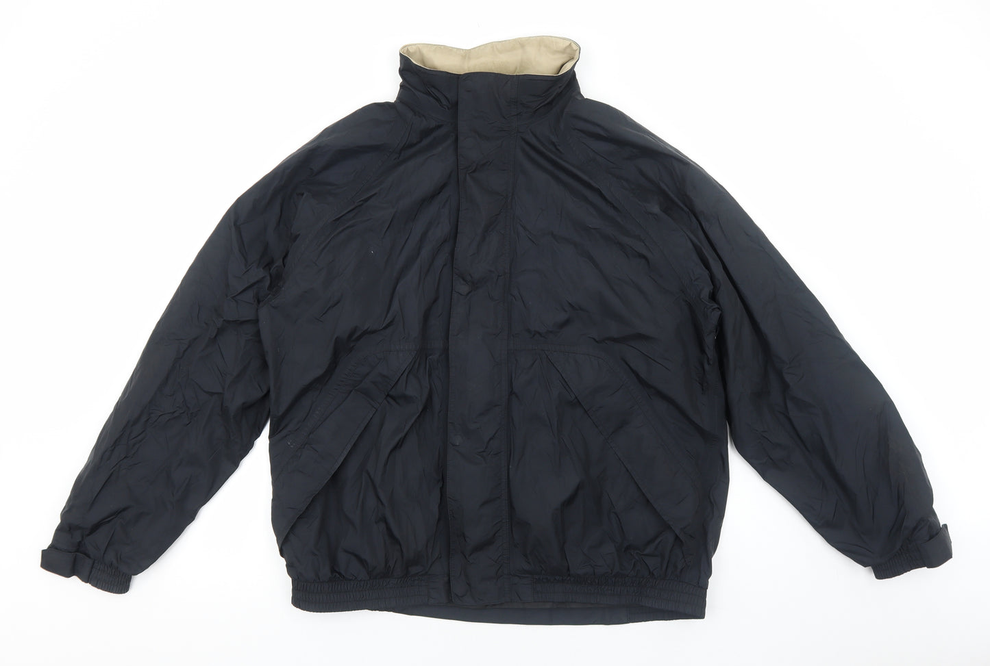 Marks and Spencer Mens Black Jacket Size L Zip