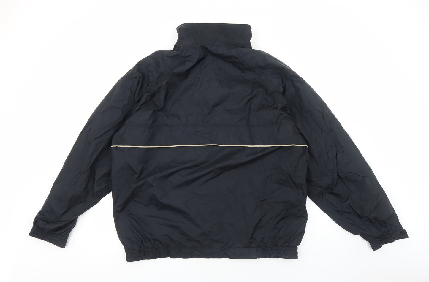 Marks and Spencer Mens Black Jacket Size L Zip