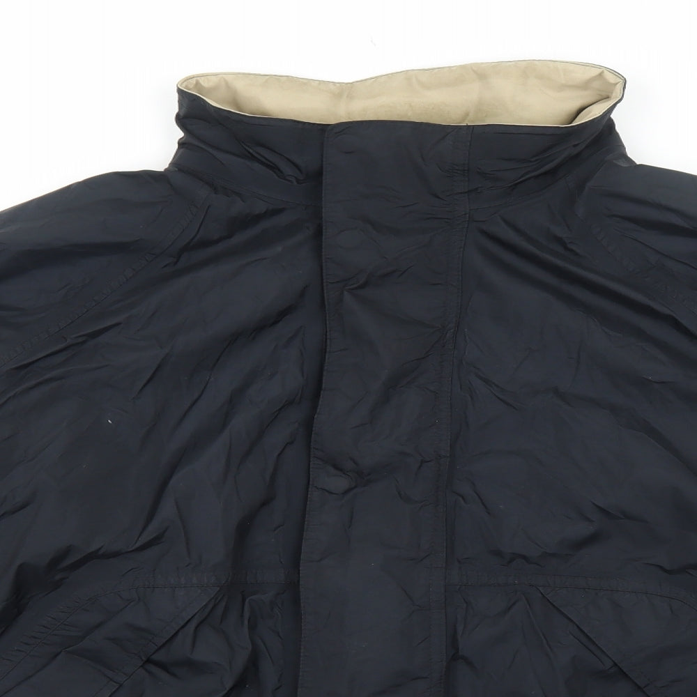 Marks and Spencer Mens Black Jacket Size L Zip