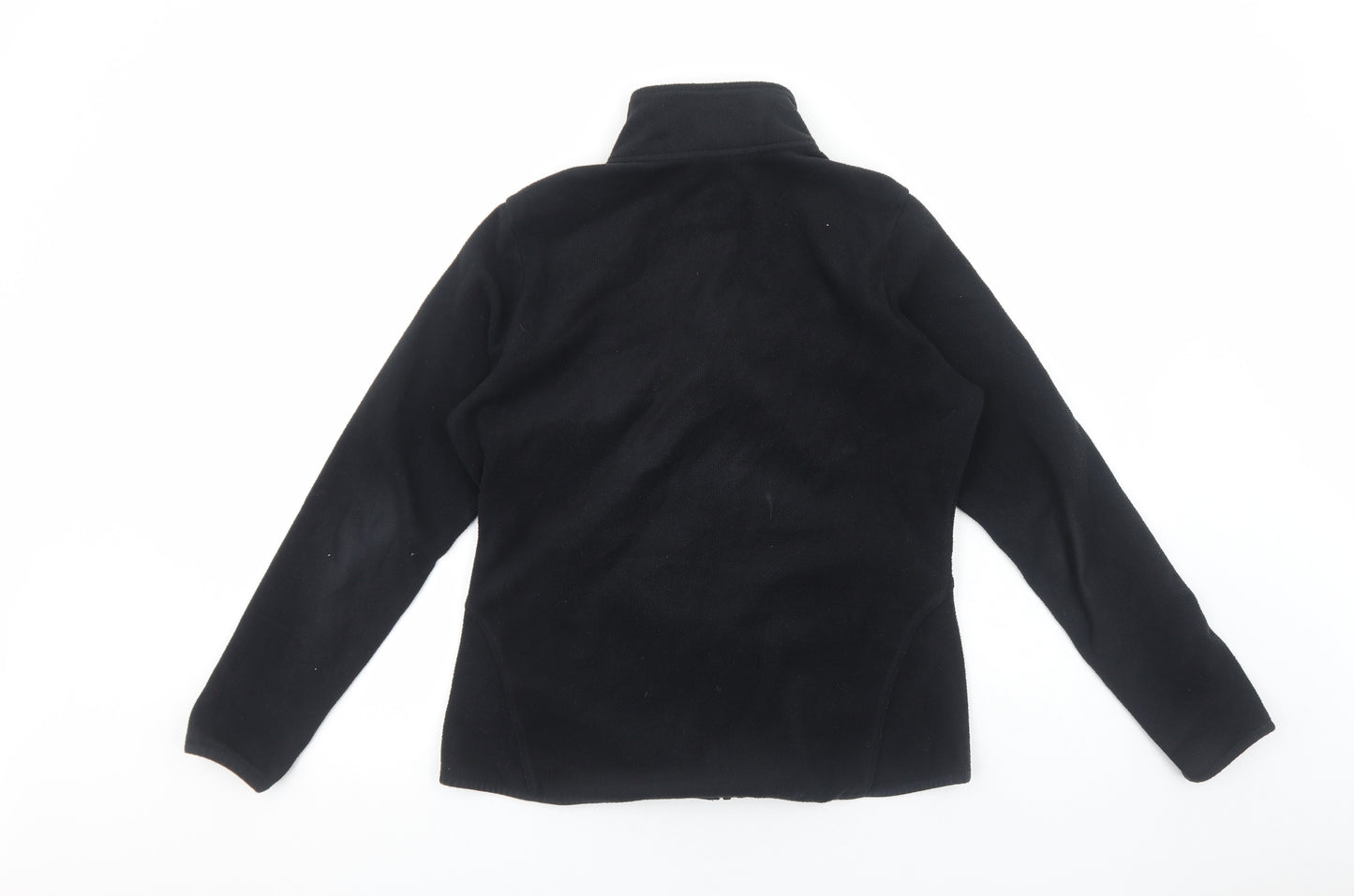 Marks and Spencer Womens Black Jacket Size 12 Zip