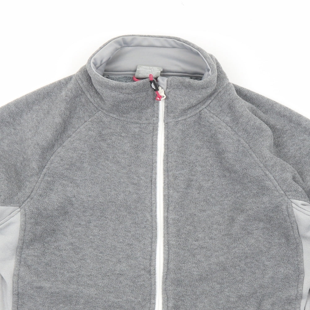 Trespass Womens Grey Jacket Size 14 Zip