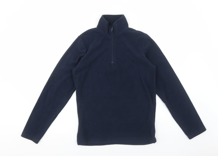 Board Angels Womens Blue Polyester Pullover Sweatshirt Size 10 Pullover