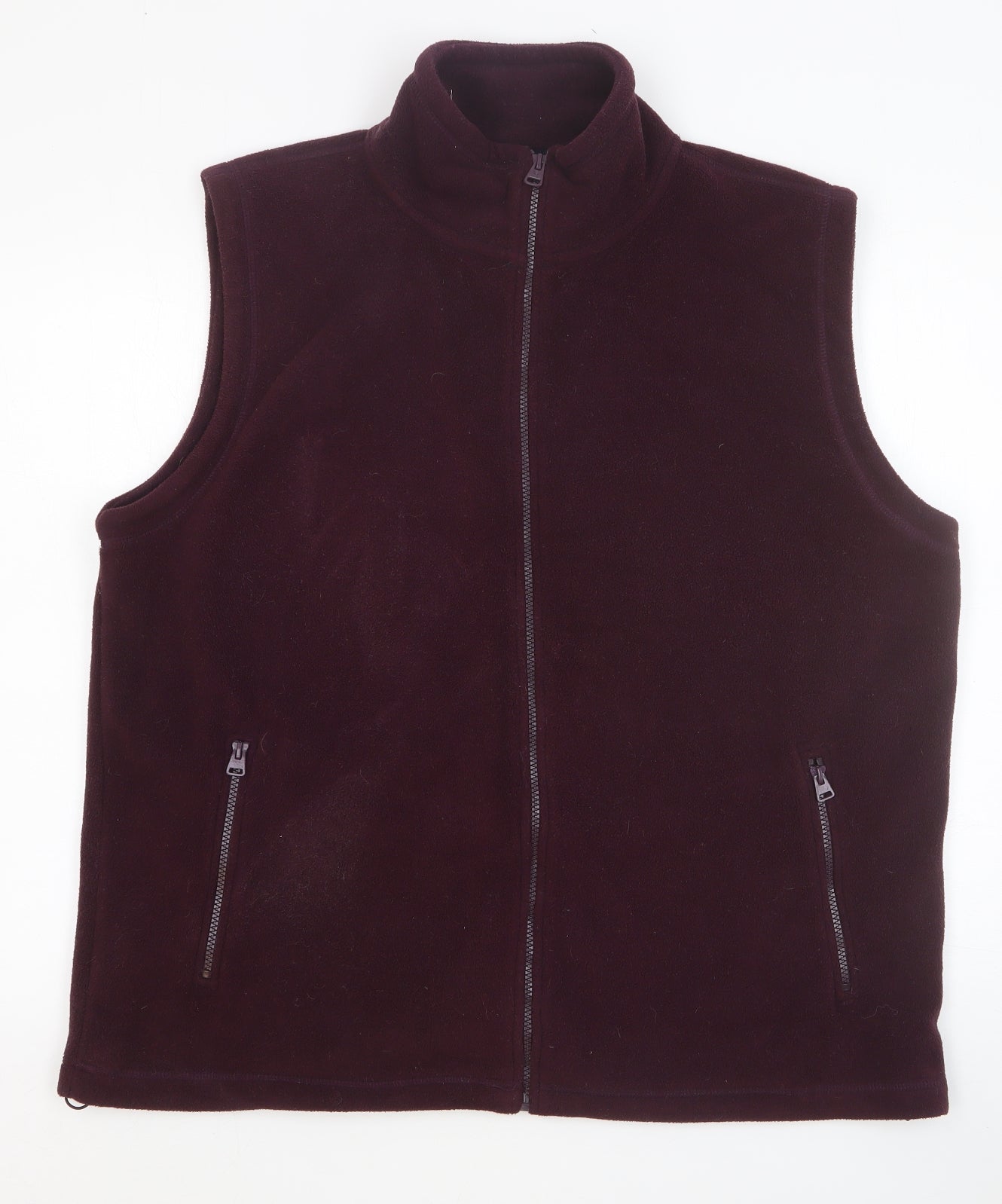 James Pringle Mens Purple Gilet Waistcoat Size M Zip