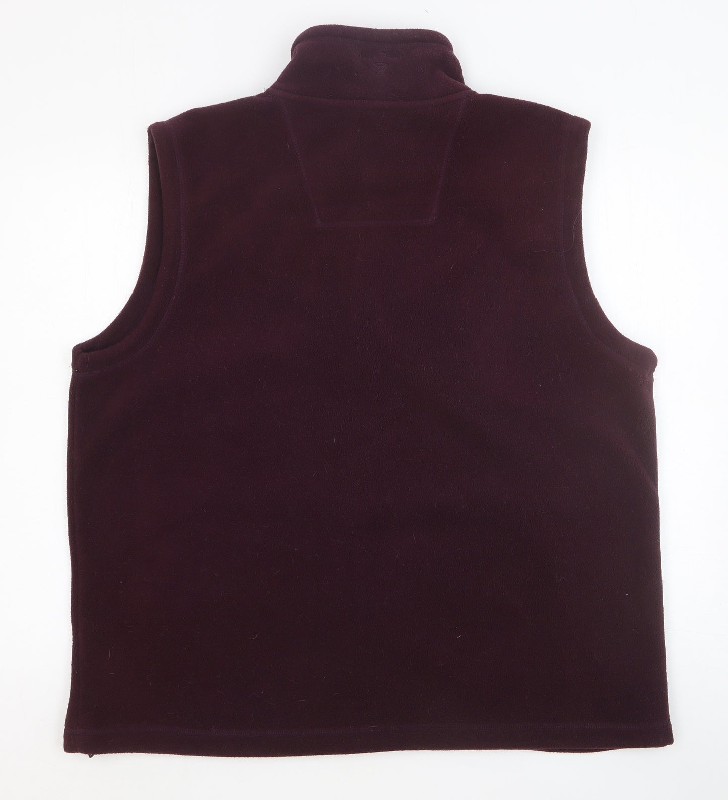 James Pringle Mens Purple Gilet Waistcoat Size M Zip