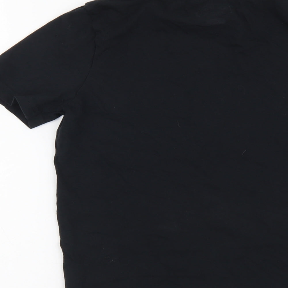 F&F Boys Black Cotton Basic T-Shirt Size 10-11 Years Round Neck Pullover - Next Level Gamer