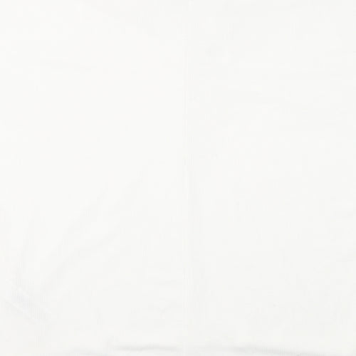 Primark Womens White Polyester Basic Polo Size 12 Collared