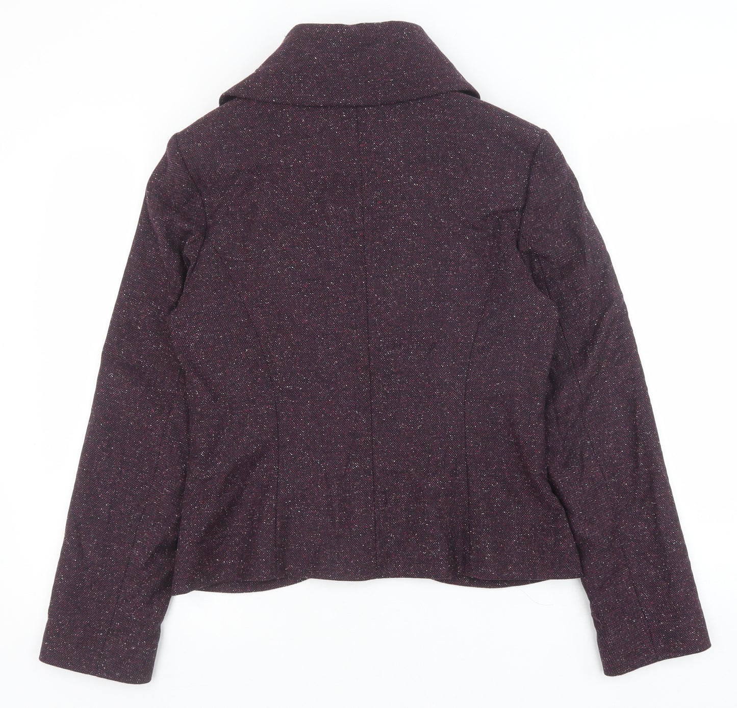Kaliko Womens Purple Jacket Size 12 Button