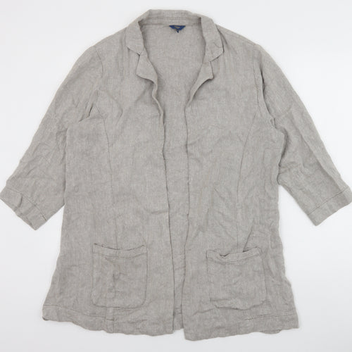 Cotton Traders Womens Beige Jacket Size 14