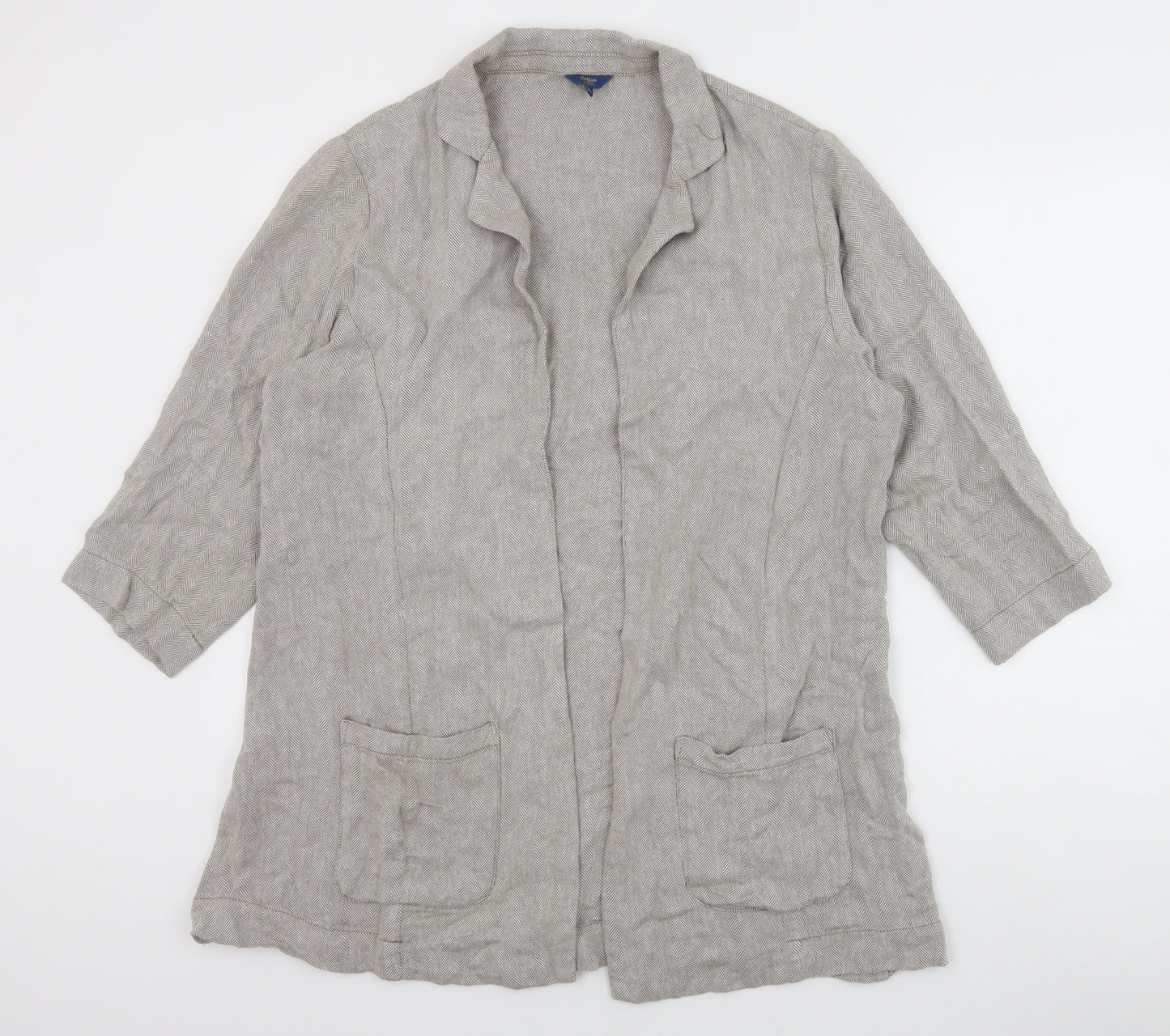 Cotton Traders Womens Beige Jacket Size 14