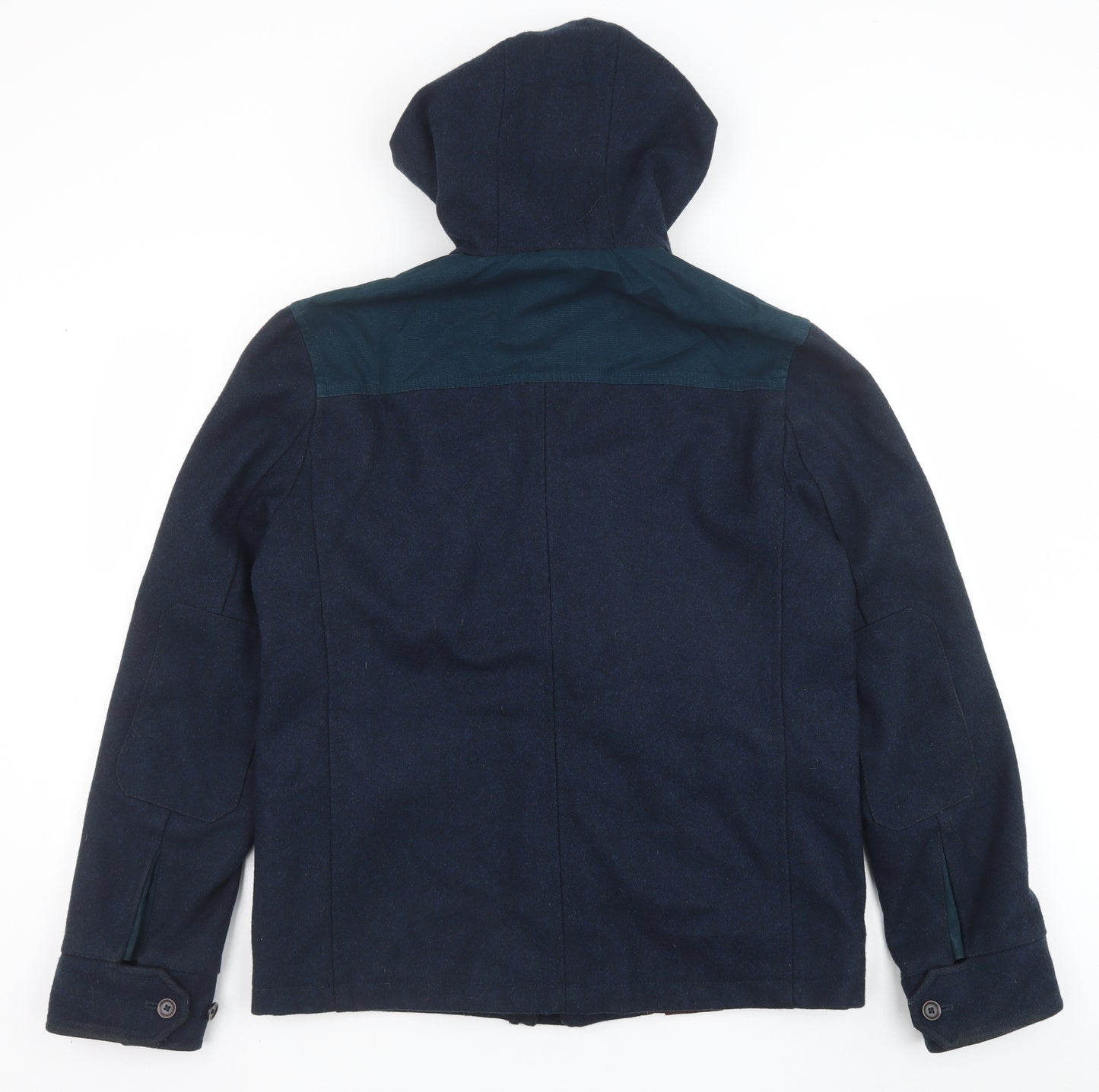 Burton Mens Blue Anorak Coat Size M Zip