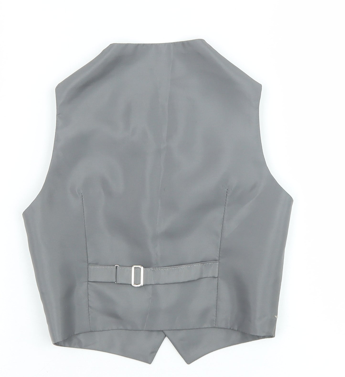 Berlinton Bertie Boys Grey Jacket Waistcoat Size 3-4 Years Button