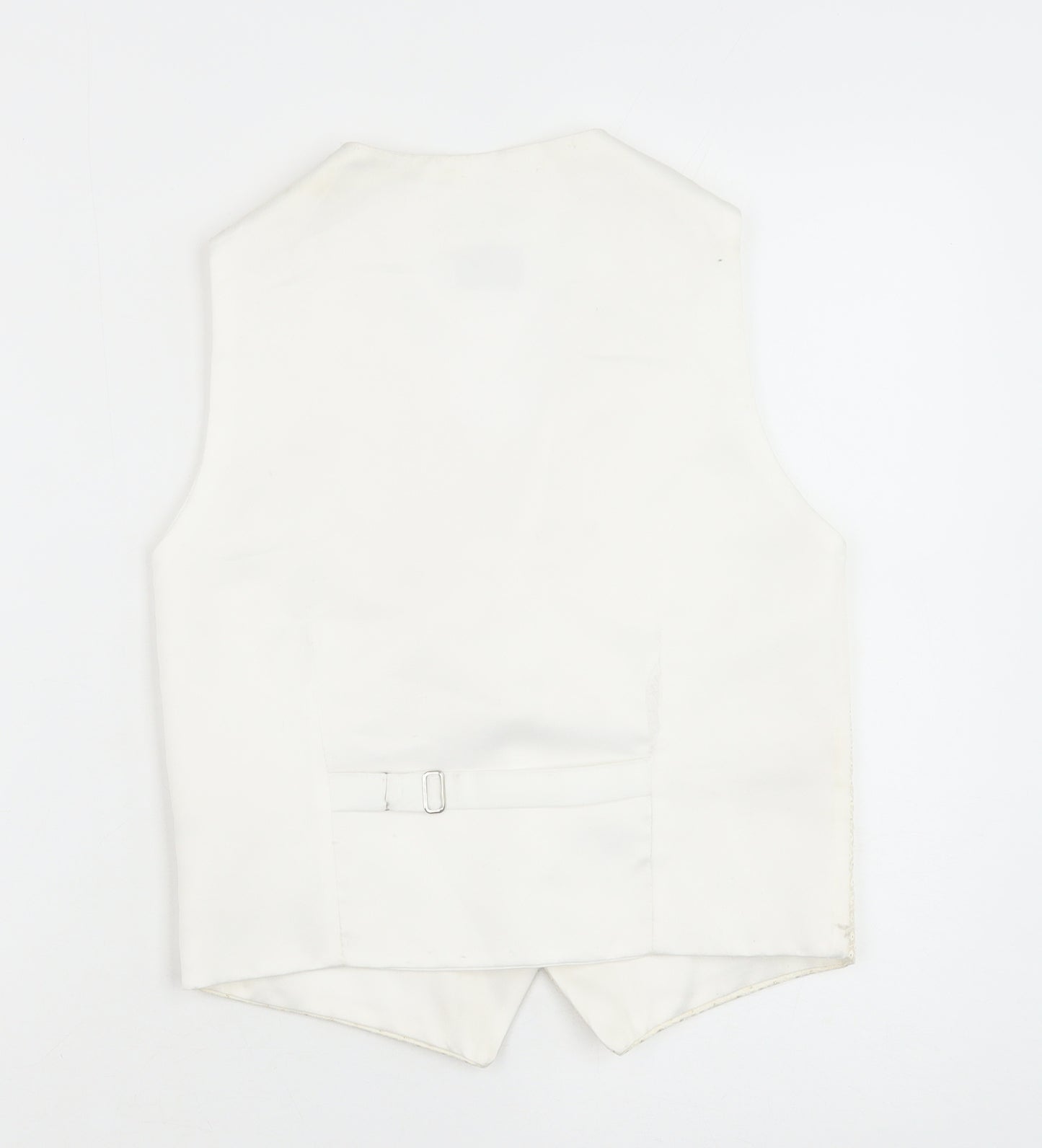 Pronuptia Boys Ivory Jacket Waistcoat Size 11-12 Years Button