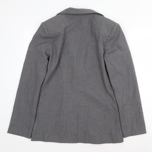 Pull&Bear Mens Grey Jacket Size XS Button