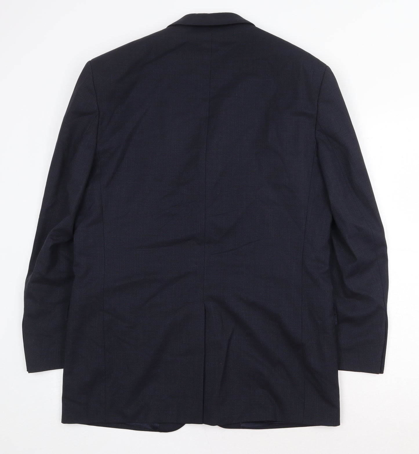 NEXT Mens Blue Viscose Jacket Suit Jacket Size 38 Regular